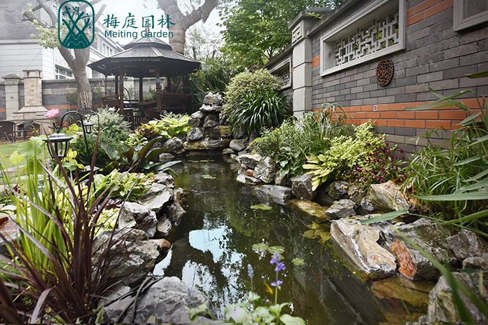 梅庭园林 | 徳基紫金山庄别墅庭院花园景观实景案例